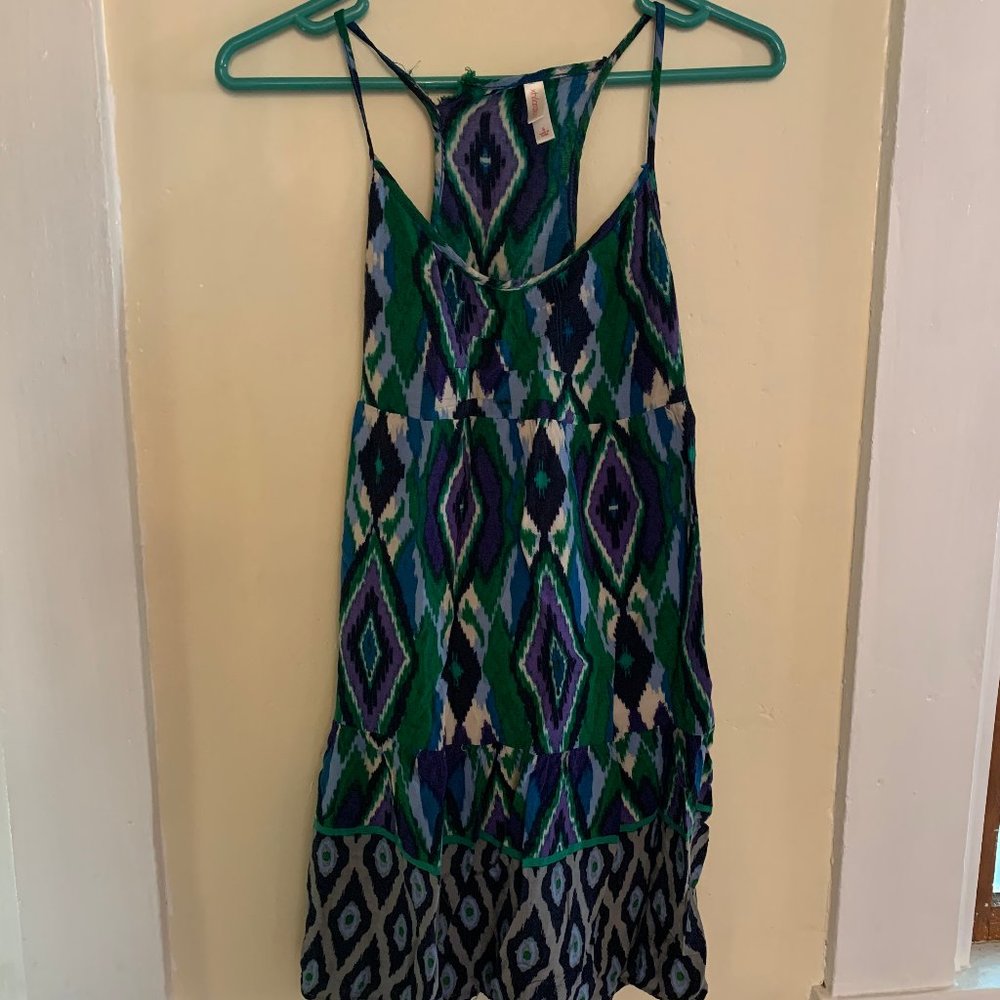Xhilaration Aztec Dress Small